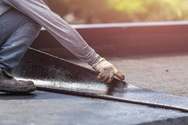 Professional Emergency Waterproofing technician working in Chicago, IL